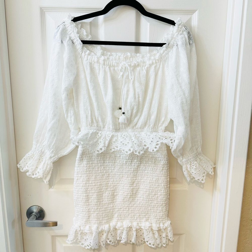 Spell and the Gypsy Collective Mini Dress Off the shoulder - size Small